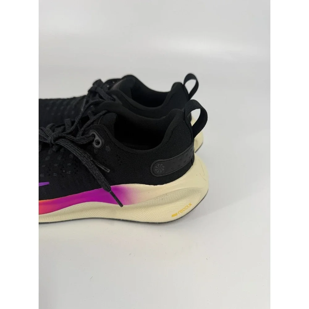 Nike Women's ReactX Infinity Run 4 Size 7.5 Black‎ Hyper Violet DR2670-011 New